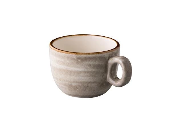 Null Kaffeetasse Jersey Stapelbar In Grau 350ml, Ohne Untertasse (6 Stück) Von CHEFGASTRO 3 Null Kaffeetasse Jersey Stapelbar In Grau 350ml, Ohne Untertasse (6 Stück) Von CHEFGASTRO