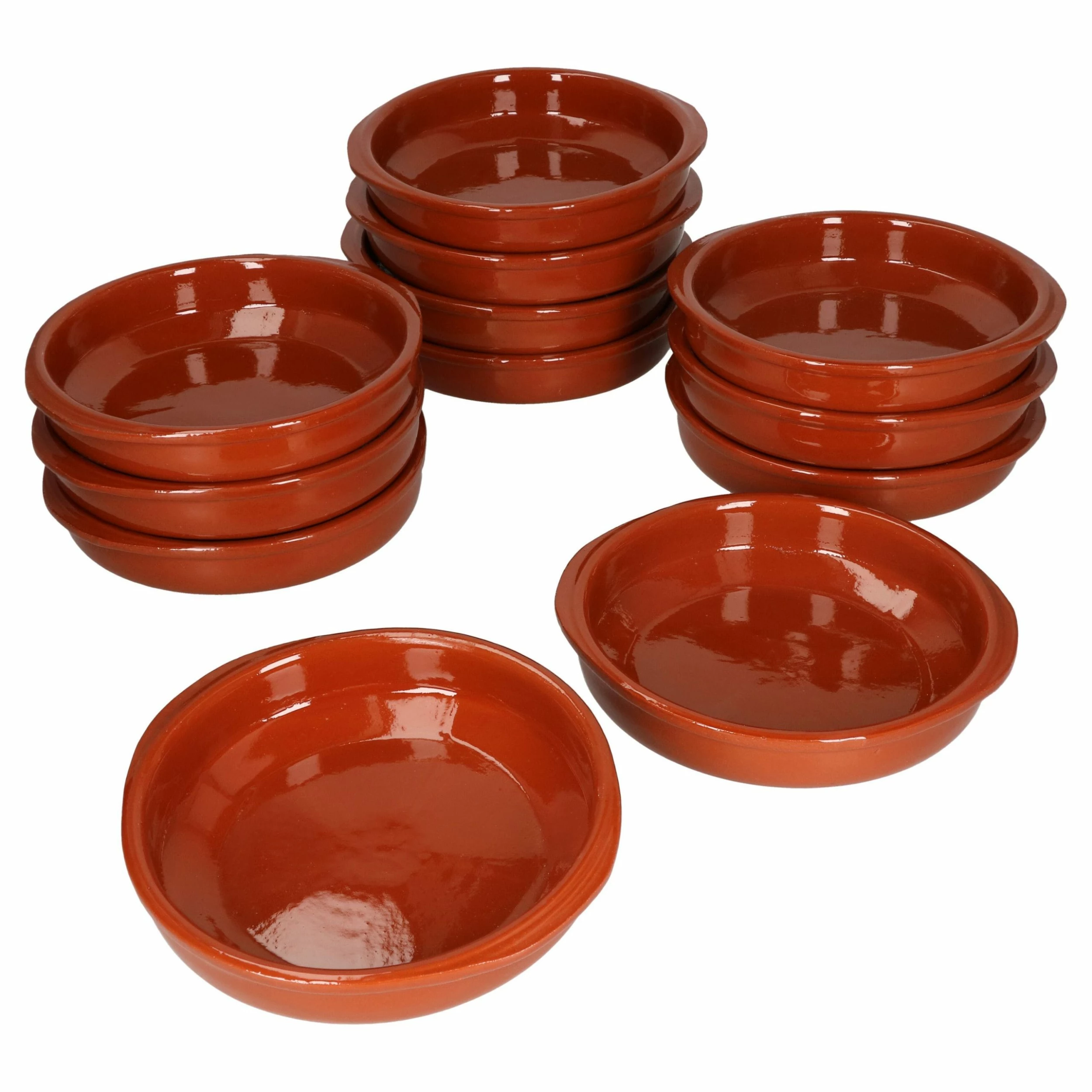 Null 12er Set Cazuela Tonschale Mit Griffen 16 Cm - 99508 3 Null 12er Set Cazuela Tonschale Mit Griffen 16 Cm - 99508