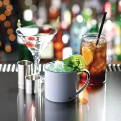 Null Gastronoble Olympia Emaillierte Tassen Weiß-blau 35cl -Null Shop 05f4720c 4653 48d7 9dae ac32e5efde19