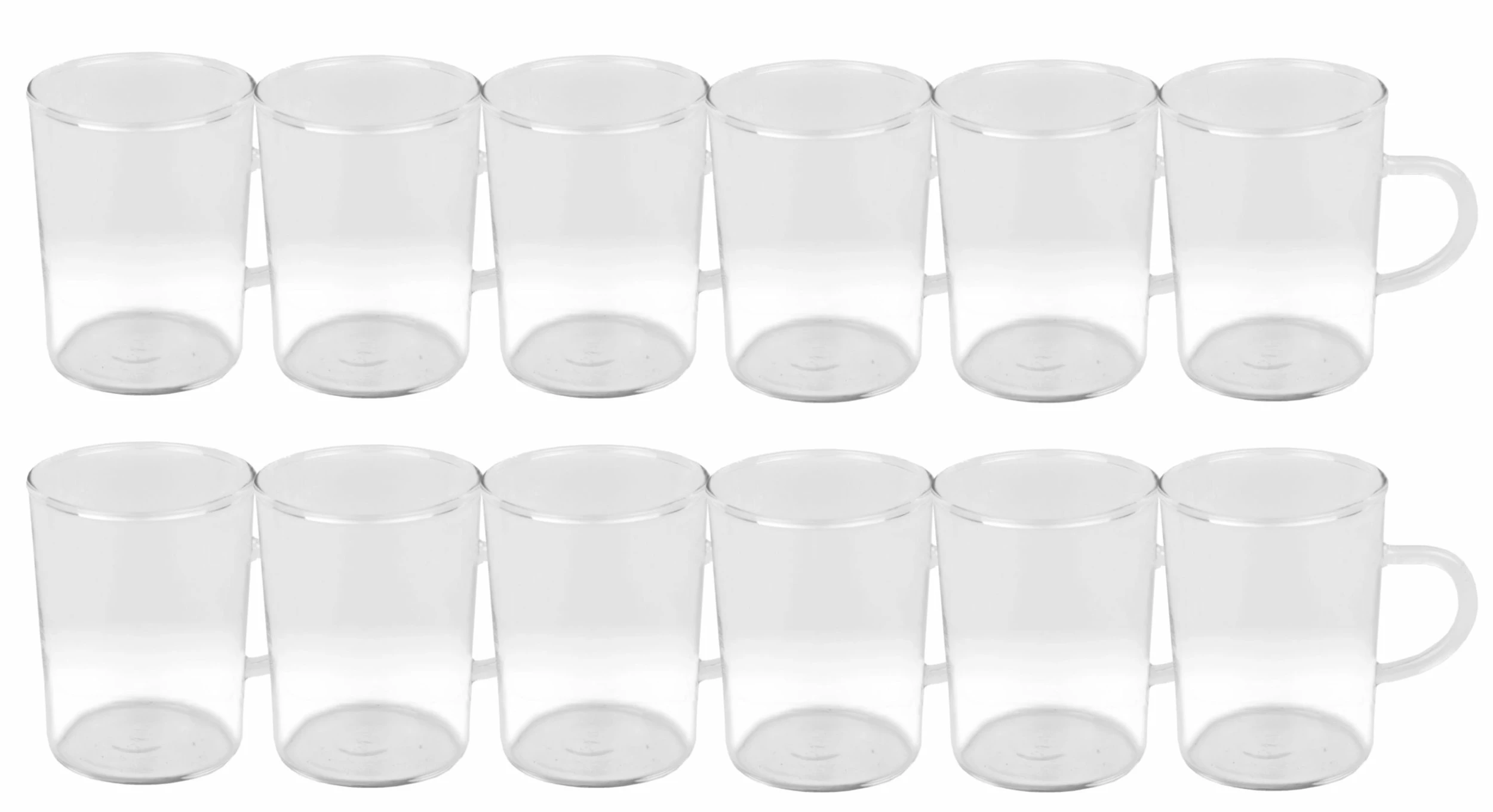 Null 12er Set Teeglas Ceylon 220ml - Klassische Teetasse Aus Hitzebeständigem Glas Mit Henkel 3 Null 12er Set Teeglas Ceylon 220ml - Klassische Teetasse Aus Hitzebeständigem Glas Mit Henkel