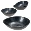 Null 4er Set Manhattan Suppenschale 20,5x16,7cm Schwarz Oval - 24322643
