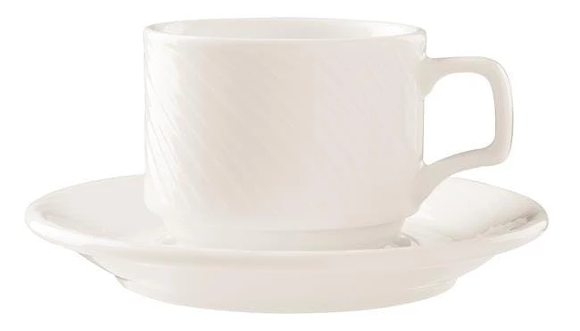 Null Tasse Onyx Mit Untertasse 230 Ml (6 Stück) Von CHEFGASTRO 8 Null Tasse Onyx Mit Untertasse 230 Ml (6 Stück) Von CHEFGASTRO – Bild 6