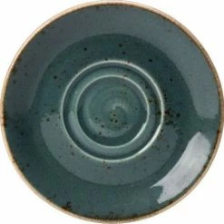 Null Steelite Kombi-Untertasse Slimline 165 Mm Blau - Craft Blue 12 Er