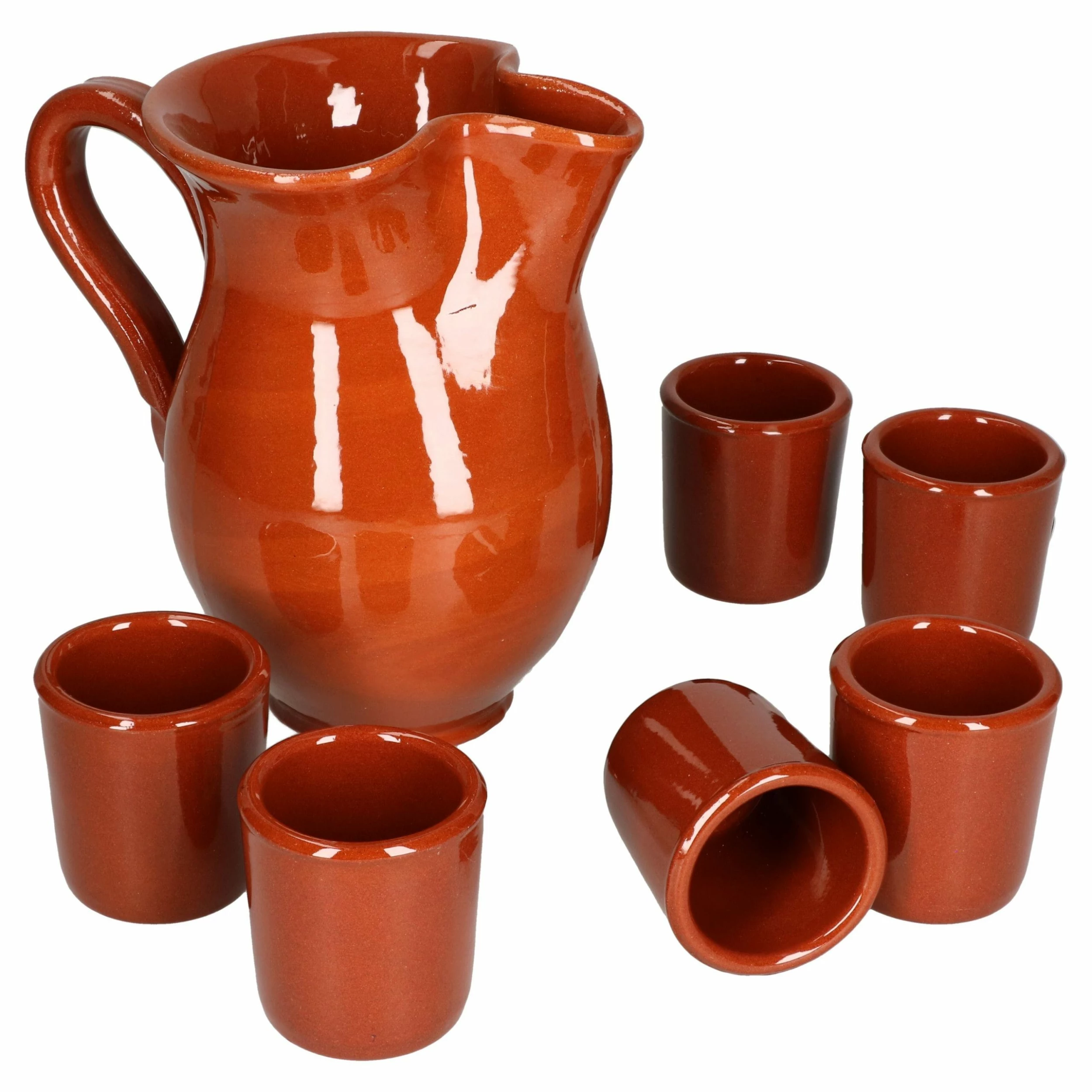 Null 4er Set Lasierte Tonbecher 175ml Ideal Für Honigwein 7 Null 4er Set Lasierte Tonbecher 175ml Ideal Für Honigwein – Bild 5