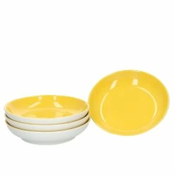 Null 4er Set Schale 13cm Flach Gelb Doppio - Ritzenhoff 64308
