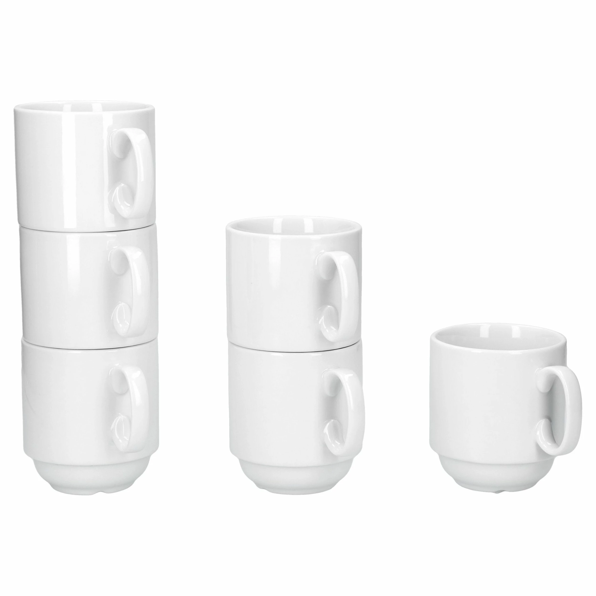 Null 6er Set Kaffeebecher Mit Ständer Stata 250ml Grau Tasse Henkel Porzellan Stapelbar 7 Null 6er Set Kaffeebecher Mit Ständer Stata 250ml Grau Tasse Henkel Porzellan Stapelbar – Bild 5