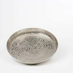 Null Tablett Rund, Gehämmert, Mittel Höhe 4,0 Cm Ø 46,0 Cm Aluminium Vernickelt -Null Shop 3fe0cc30 56b4 445a 956c 9c16d10ef804 5