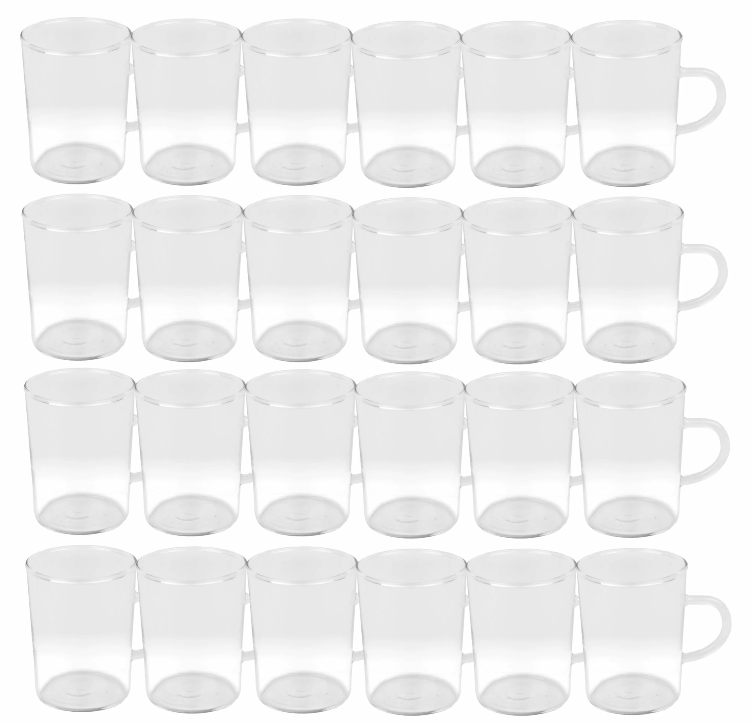 Null 12er Set Teeglas Ceylon 220ml - Klassische Teetasse Aus Hitzebeständigem Glas Mit Henkel 4 Null 12er Set Teeglas Ceylon 220ml - Klassische Teetasse Aus Hitzebeständigem Glas Mit Henkel – Bild 2