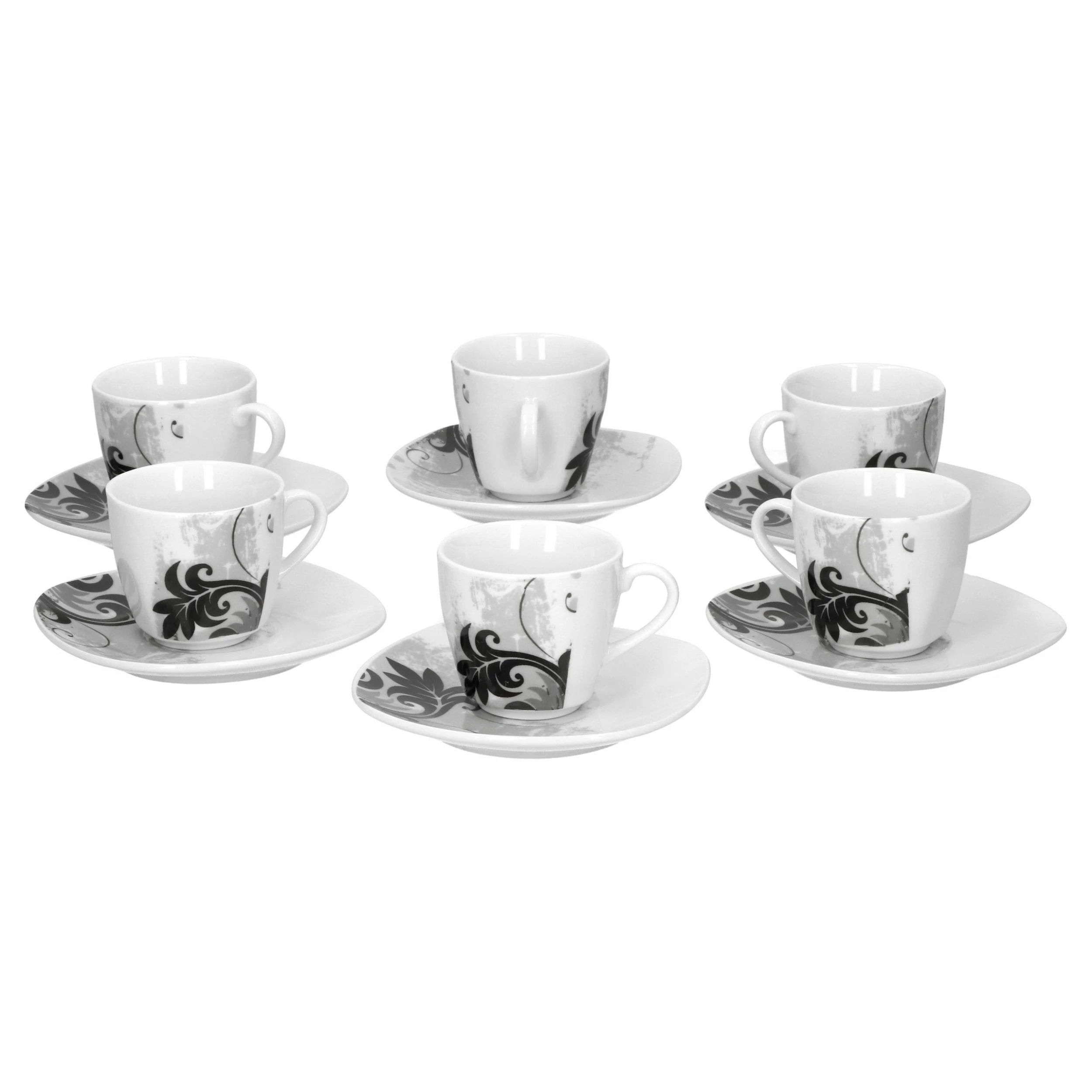 Null 6er Set Celebration Espressotassen Mit Untertassen 6 Null 6er Set Celebration Espressotassen Mit Untertassen – Bild 4