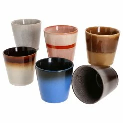 Null 6er Set Kaffeebecher Ohne Henkel 200ml Earth - 24301863