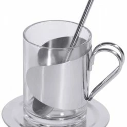 Null 24er Set Teeglas Ceylon 220ml - Klassische Teetasse Aus Hitzebeständigem Glas Mit Henkel -Null Shop 5330eb86 bed7 425e b4e2 25182e80ef41 2