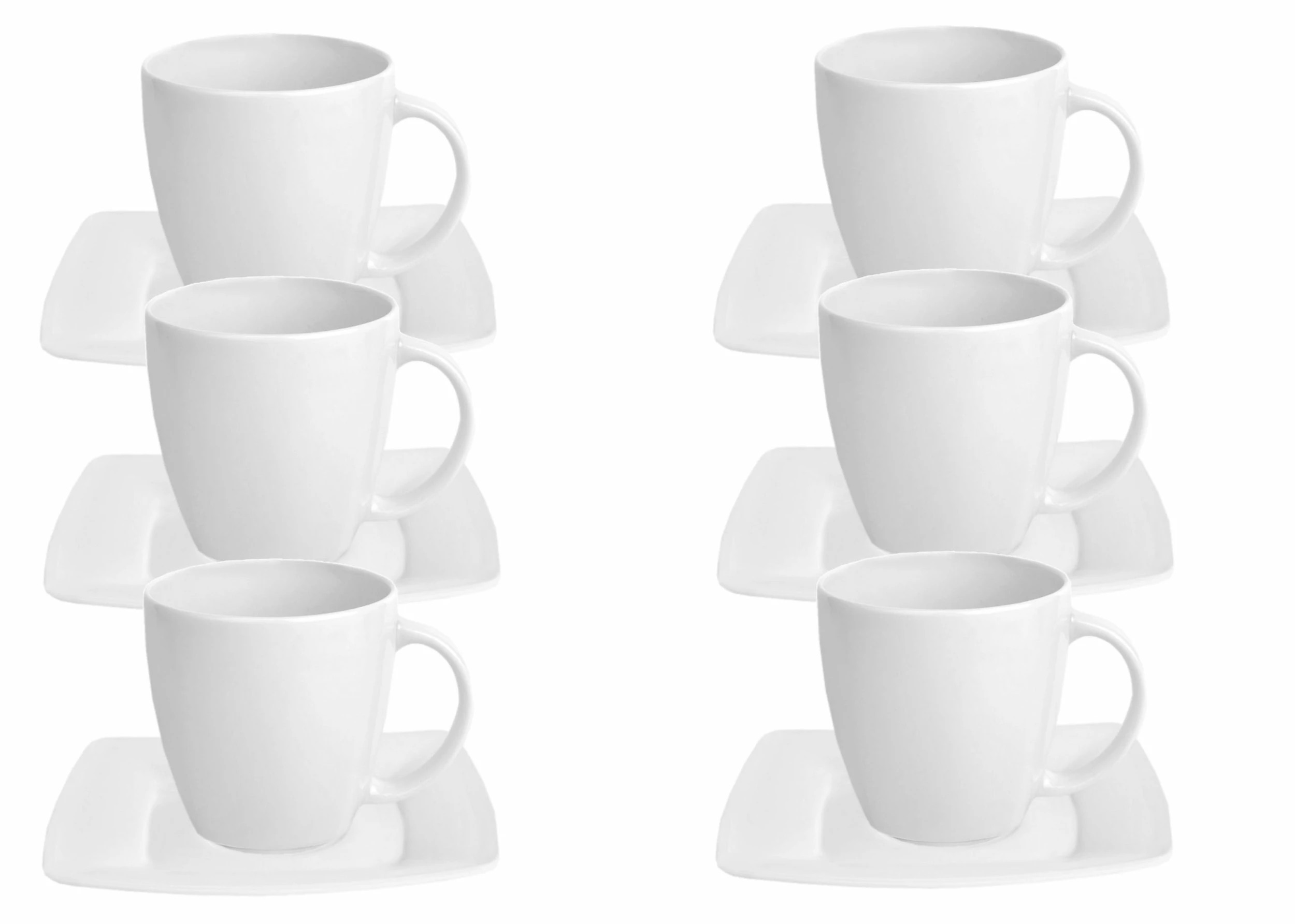 Null 6er Set Kaffeetasse Mit Untertasse Trend 4 Null 6er Set Kaffeetasse Mit Untertasse Trend – Bild 2