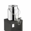 Null APS Milchdispenser -BRIDGE- 31 X 20 Cm, H: 39 Cm, 3 Liter 18/8 Edelstahl