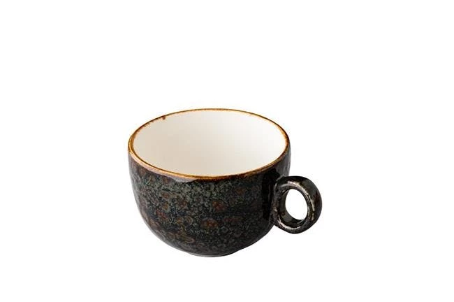 Null Kaffeetasse Jersey Stapelbar In Grün 160ml, Ohne Untertasse (6 Stück) Von CHEFGASTRO 7 Null Kaffeetasse Jersey Stapelbar In Grün 160ml, Ohne Untertasse (6 Stück) Von CHEFGASTRO – Bild 5