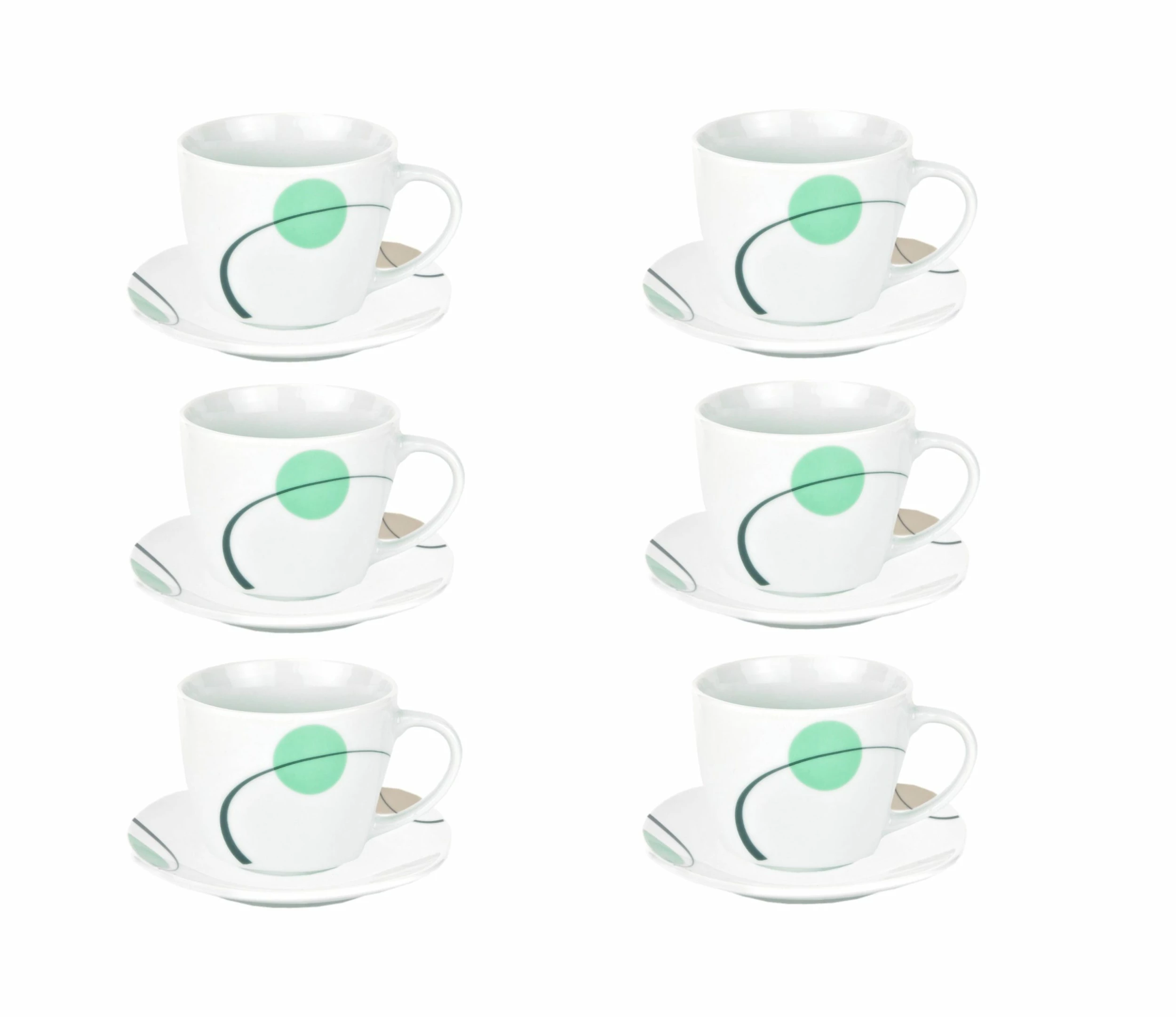 Null Espressotasse Mit Untertasse Corona Porzellan Weiß Mit Dekor 4 Null Espressotasse Mit Untertasse Corona Porzellan Weiß Mit Dekor – Bild 2