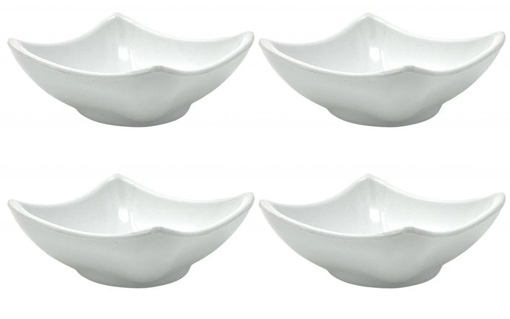 Null 4x Dipschalen Melamin Set Weiß 754 Snackschale Servierschale Klein Mini Saucenschälchen Soja 3 Null 4x Dipschalen Melamin Set Weiß 754 Snackschale Servierschale Klein Mini Saucenschälchen Soja