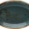 Null Steelite Form Oval Mit Griffen 200 X 110 Mm / - Craft Blue 12 Er