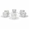Null 6er Set Kaffeetasse 20cl Und Kaffeeuntertasse 14,5cm Donna - Weißes Porzellan Mit Linien- Dekor In Schwarz, Grau Und Grün -Null Shop 8f7801c2 f08e 47fd 96d7 f79dbe4ecc8a 1 scaled