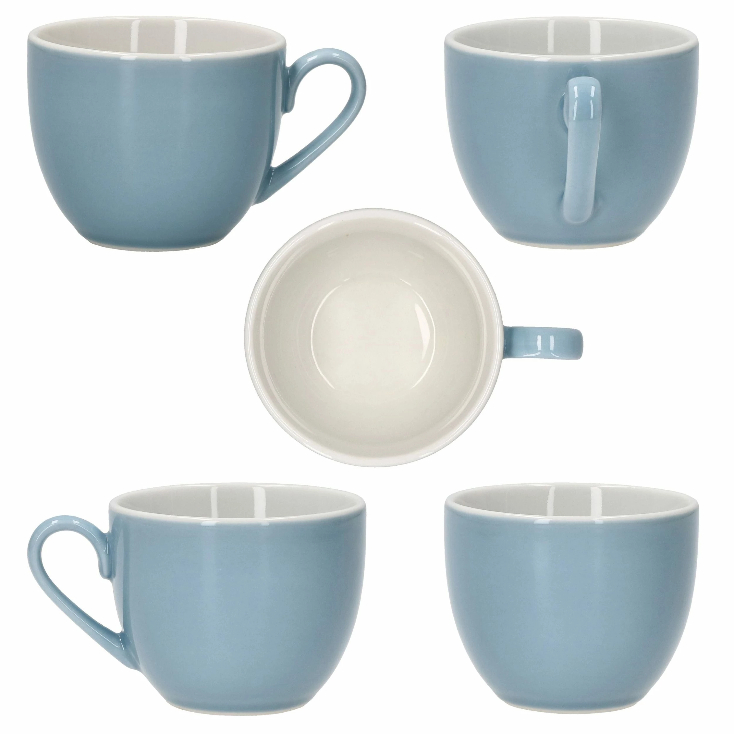 Null 4er Set Nordic Blau Doppio Espresstassen Mit Untertassen - 406474 + 406481 9 Null 4er Set Nordic Blau Doppio Espresstassen Mit Untertassen - 406474 + 406481 – Bild 7