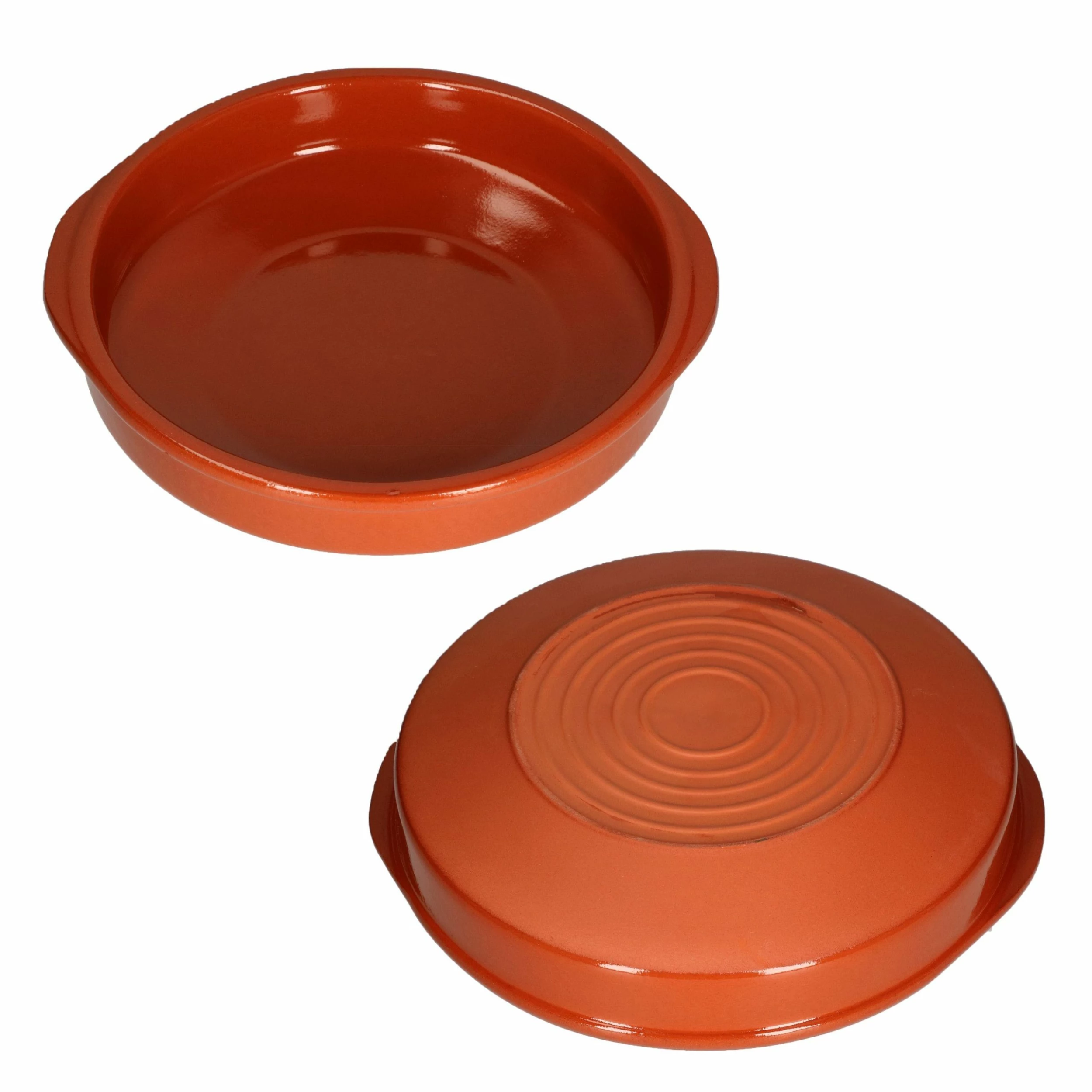 Null 6er Set Cazuela Tonschale Mit Henkel 24cm - 99504 8 Null 6er Set Cazuela Tonschale Mit Henkel 24cm - 99504 – Bild 6