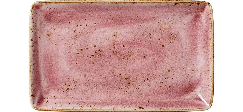 Null Steelite Rechteckige Platte 270 X 168 Mm - Craft Rasperry 6 Er 3 Null Steelite Rechteckige Platte 270 X 168 Mm - Craft Rasperry 6 Er