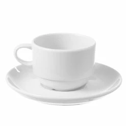 Null Tasse Bianco Stapelbar Mit Untertasse 90ml (12 Stück) Von CHEFGASTRO -Null Shop ac69a0ab 6d7c 433a 8cca 327784fcd09c 1