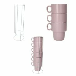 Null 6er Set Kaffeebecher Mit Ständer Stata 250ml Rosa Tasse Henkel Porzellan Stapelbar -Null Shop afab64b6 6165 472d bdf7 e20ee07c1860 scaled