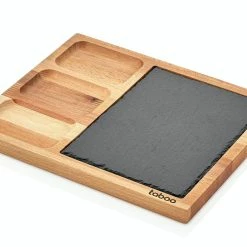 Null Schäfer Bambus Holz Servierplatte 35 X 25 X 1,8 Cm Mit 3 Runden Fächern Brett Steakteller Steakbrett -Null Shop c8c8674a 23b0 4b0f 8ff3 a30a4a3e667d 2
