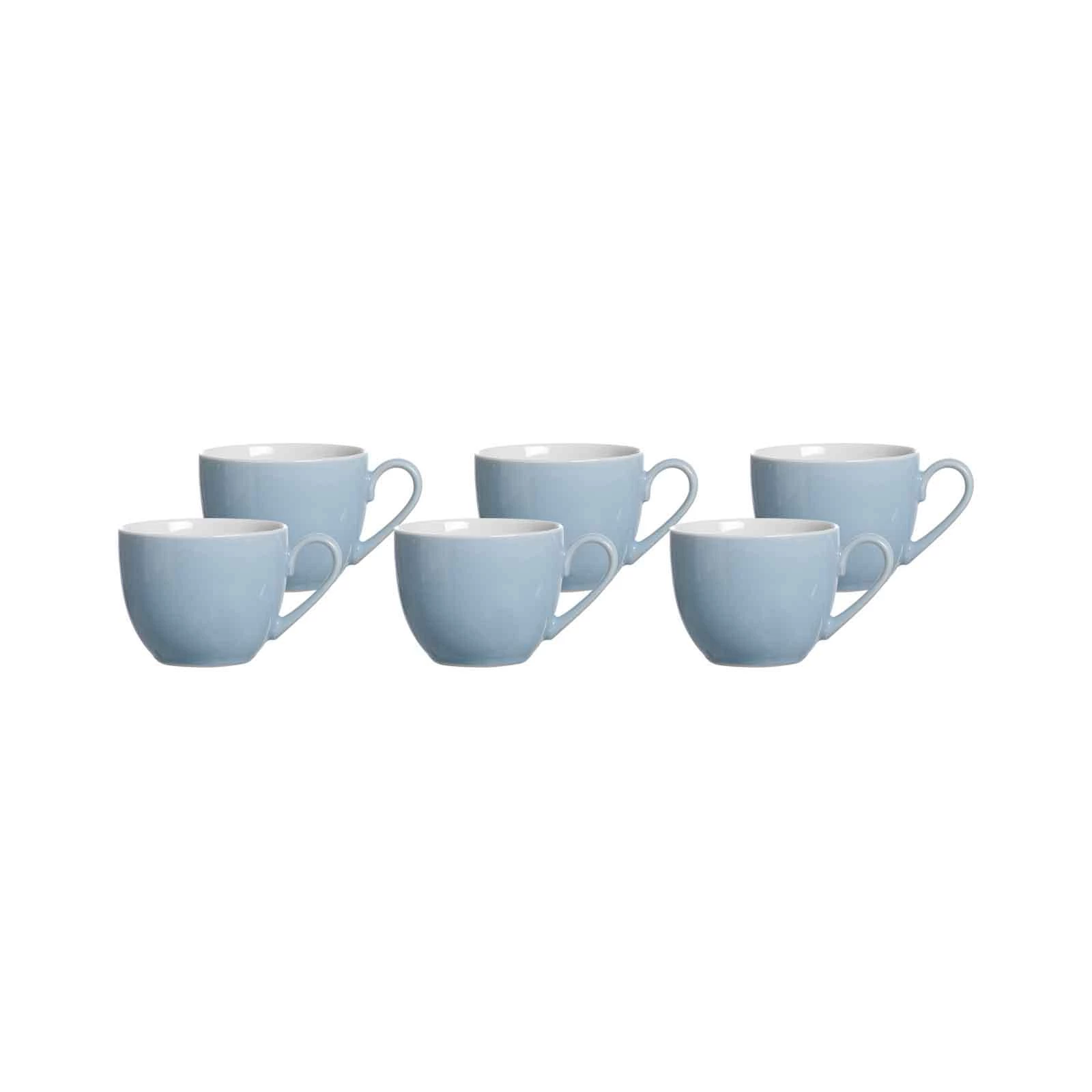 Null 4er Set Nordic Blau Doppio Espresstassen Mit Untertassen - 406474 + 406481 4 Null 4er Set Nordic Blau Doppio Espresstassen Mit Untertassen - 406474 + 406481 – Bild 2
