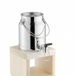 Null APS Milchdispenser -BRIDGE- 39 X 22 Cm, H: 45 Cm, 5 Liter 18/8 Edelstahl -Null Shop dba92c96 37eb 4afb b938 d100a0f99d86