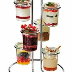 Null Gastro Uzal Serviergestell Weck 6 X ? 6 Cm