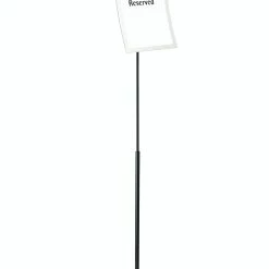 Null Durable 498123 Bodenständer Duraview Stand (mit Magnetrahmen, Für Aushänge In A4) 1 Stück, Silber