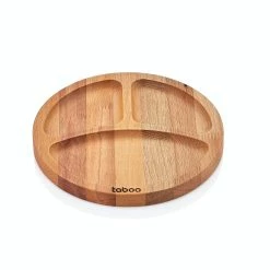 Null Schäfer 3in1 Snackschale Aus Buche 22,5x22,5x20mm Servierschale Dip Tablett Aus Buchenholz