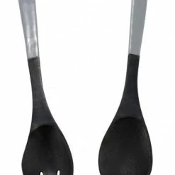 Null NEU Salatschüsselset Mit Vorlegebesteck, Mangoholz, Grau Lasiert, Handgefertigt, *Germany* -Null Shop eff9135c 5c40 4c62 832d d386f9cdd753