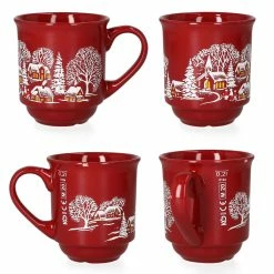 Null 3160100 - 6er Set Glühweinbecher In Dunkelrot Mit Weihnachtslandschaft 0,2L Geeicht -Null Shop f060ca55 bc05 4809 8c7a 979d1a595e2b scaled