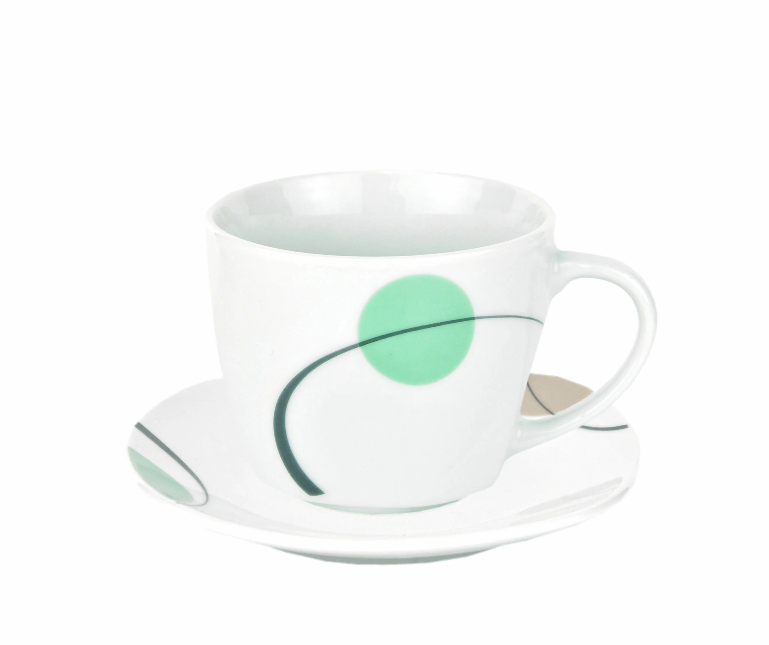 Null Espressotasse Mit Espressountertasse Manhattan Porzellan Weiß Mit Dekor 7 Null Espressotasse Mit Espressountertasse Manhattan Porzellan Weiß Mit Dekor – Bild 5