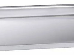 Null 2x Ausstelltablett , Hochglänzend Poliert Aus Edelstahl 18/10, Mit Offenem, Glattem Rand,